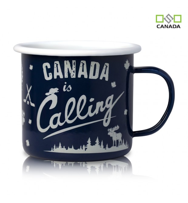 Enamel Camp Mug - Blue